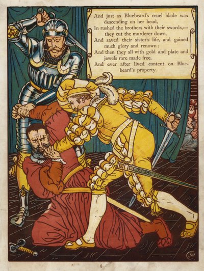 Barbe Bleue - Walter Crane