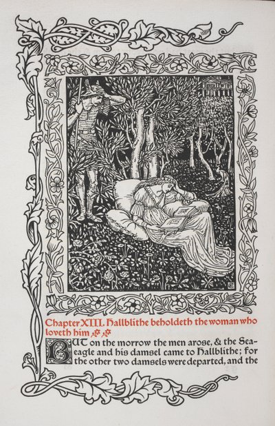 Chapitre XIII. Hallblithe contemple la femme qui l