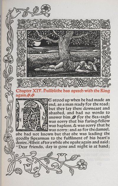 Chapitre XIV. Hallblithe parle à nouveau au roi. Figure d