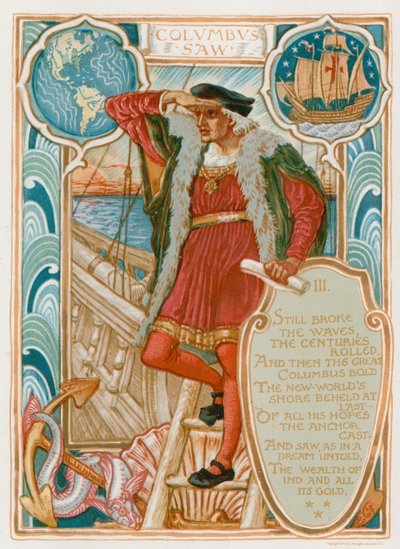 Colomb a vu - Walter Crane
