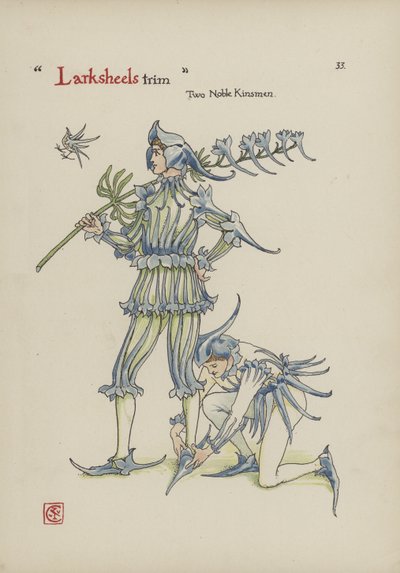 Fleurs du jardin de Shakespeare - Walter Crane
