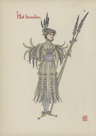 Fleurs du jardin de Shakespeare - Walter Crane