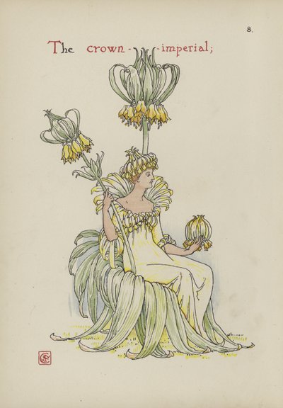 Fleurs du jardin de Shakespeare - Walter Crane