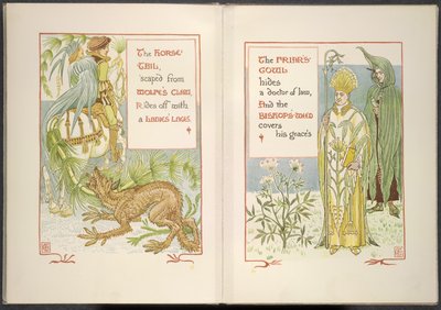 Queue de cheval et capuchon de moine - Walter Crane
