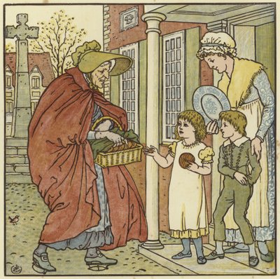 Hot Cross Buns - Walter Crane