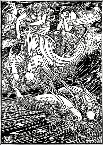Illustration pour la Reine des Fées, c. 1890, 1897 - Walter Crane