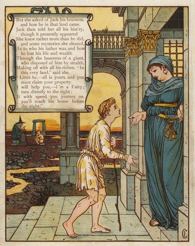 Jack et le haricot magique - Walter Crane