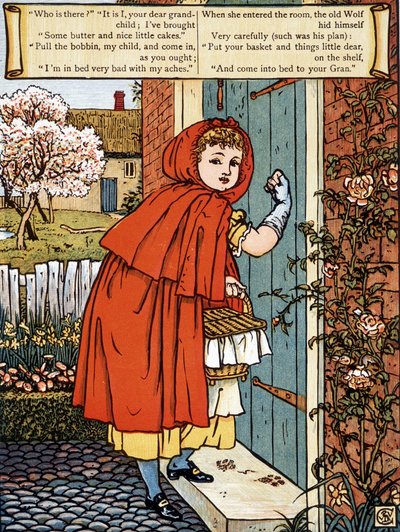 Le Petit Chaperon Rouge, par John Lane, Walter Crane