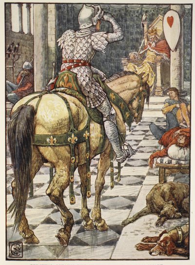 Percival Obtient le Bouclier du Cœur Battant, des 