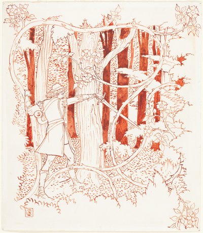 Prinz Charming im Wald - Walter Crane