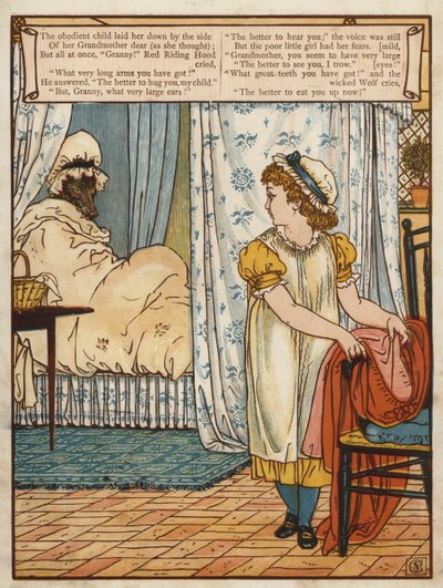 Le Petit Chaperon rouge - Walter Crane