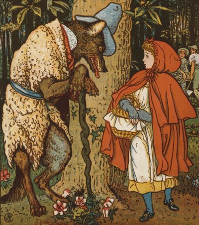 Le Petit Chaperon rouge - Walter Crane
