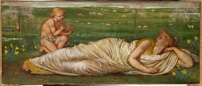La Terre et le Printemps, 1875 - Walter Crane