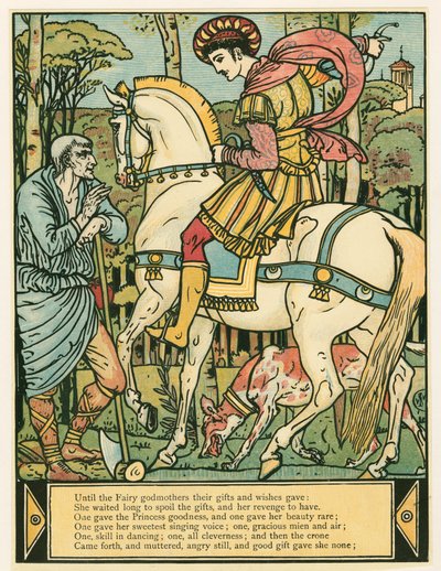 Le prince demande des directions, du livre d