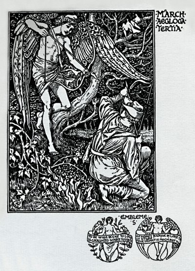 Le Calendrier du Berger - Mars - Walter Crane