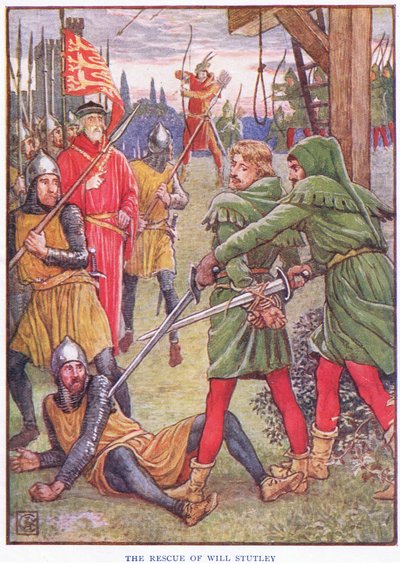 Le sauvetage de Will Stuteley, vers 1920 - Walter Crane
