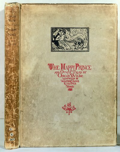 Page de titre de The Happy Prince and other Tales par Oscar Wilde, 1888 - Walter Crane