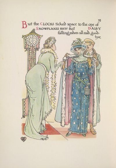 Les invités du mariage partent. Une dame dit au revoir; un homme l