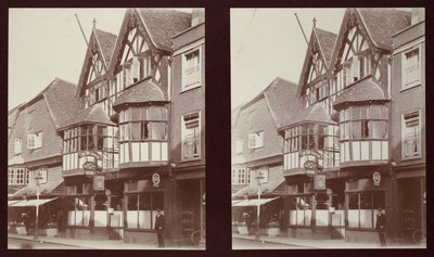 Old George Inn, 17 High Street, Salisbury, Wiltshire, 1913 - Walter Edward Zehetmayr