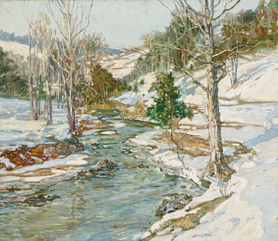 Approche du printemps - Walter Elmer Schofield