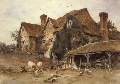 Une ferme du Surrey - Walter Frederick Roofe Tyndale