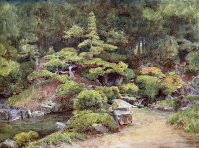 Jardin du temple bouddhiste, Kofu - Walter Frederick Roofe Tyndale