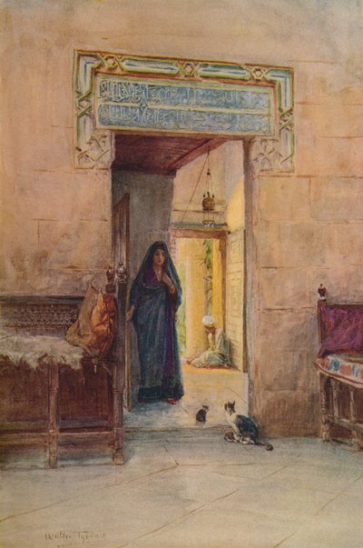 Entrée du harem, vers 1905, 1912 - Walter Frederick Roofe Tyndale