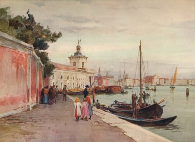 La Dogana, Venise, vers 1900-1913 - Walter Frederick Roofe Tyndale