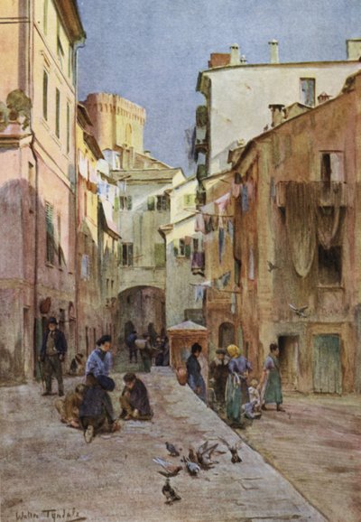 La Piazza, Sestri Levante - Walter Frederick Roofe Tyndale