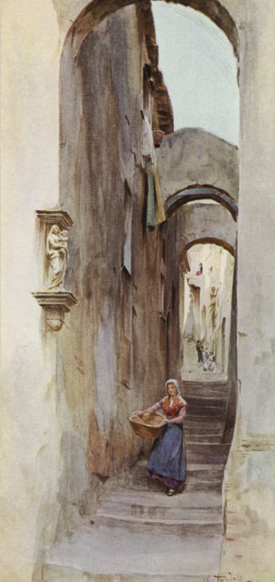 Rue, Cervo San Bartolommeo, Italie - Walter Frederick Roofe Tyndale