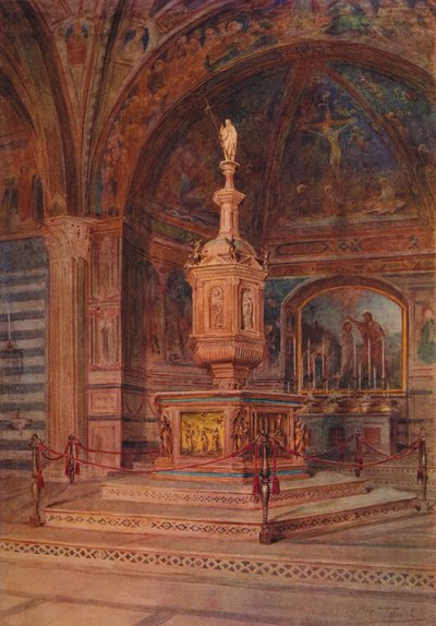 Le baptistère de S. Giovanni, c1900 - Walter Frederick Roofe Tyndale