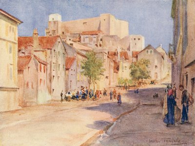 La rue principale, Sebenico - Walter Frederick Roofe Tyndale