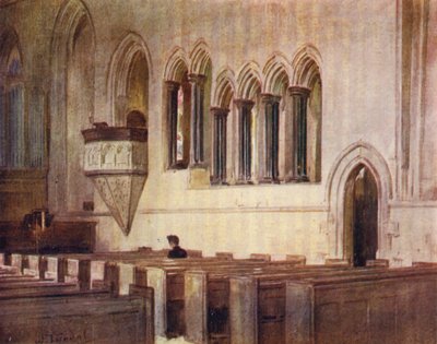 La Nouvelle Forêt : Église de Beaulieu, anciennement le Réfectoire de l
