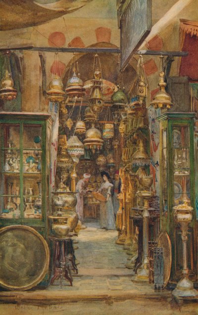 Le magasin de Nassan, vers 1905, 1912 - Walter Frederick Roofe Tyndale