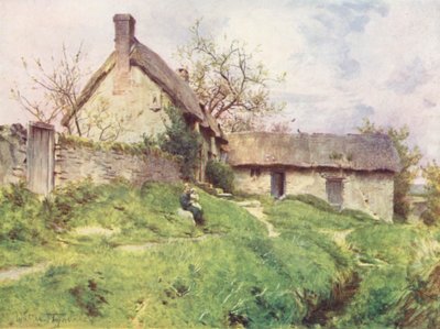 Wessex: Un groupe de cottages à Sutton Poyntz, près de Weymouth - Walter Frederick Roofe Tyndale