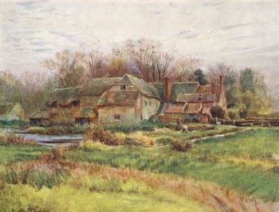 Wessex : Bindon Abbey Mill - Walter Frederick Roofe Tyndale
