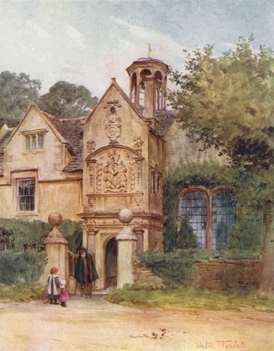 Les hospices, Corsham, Wilts - Walter Frederick Roofe Tyndale