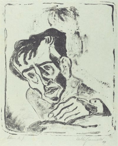 Portrait du Dr. Gr., 1919 - Walter Gramatte