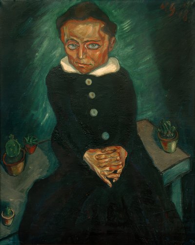 La Dame aux cactus - Walter Gramatte