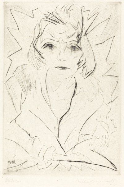 Fille, 1921 - Walter Gramatte