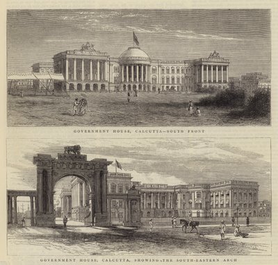 Maison du gouvernement, Calcutta - Walter Granville Smith