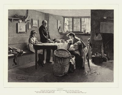 Grâce (gravure) - Walter Granville Smith