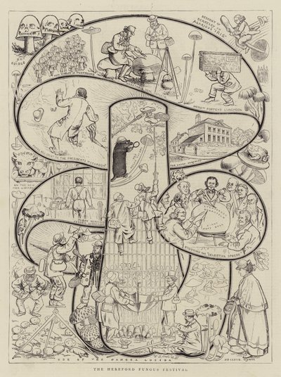 Le festival des champignons de Hereford - Walter Granville Smith