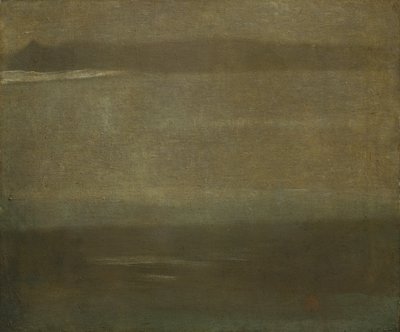 Gris et Argent : Un Nocturne, vers 1880-1900 - Walter Greaves