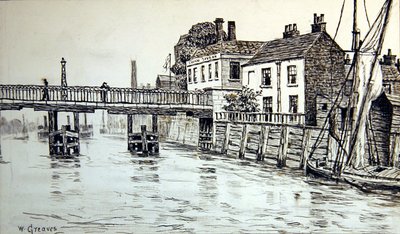 Taverne du Cygne, Battersea - Walter Greaves