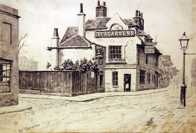 Le Lion Noir, Old Church Street, Chelsea - Walter Greaves
