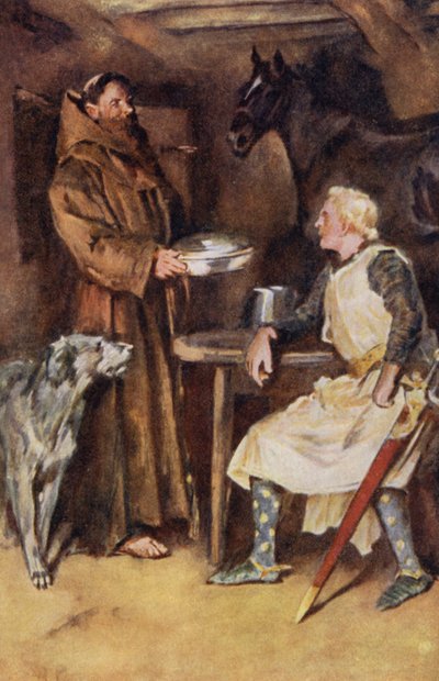 Illustration pour Ivanhoé de Sir Walter Scott - Walter Grieve