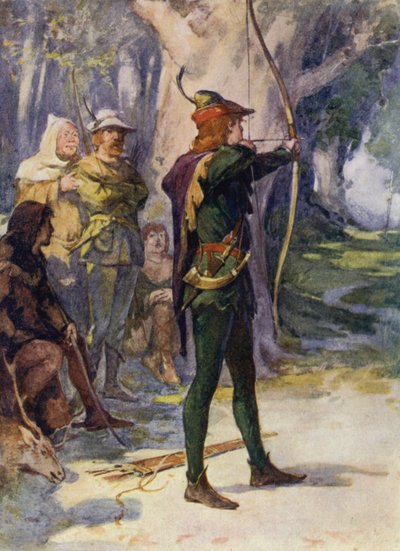 Illustration pour Ivanhoé de Sir Walter Scott - Walter Grieve