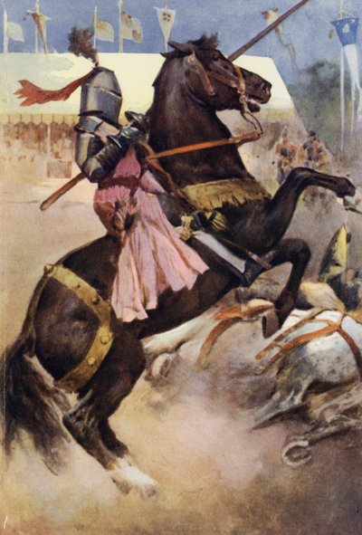 Illustration pour Ivanhoé de Sir Walter Scott - Walter Grieve