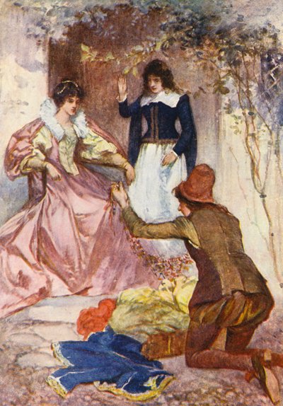 Illustration pour Kenilworth de Sir Walter Scott - Walter Grieve